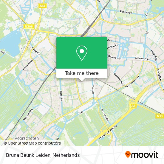 Bruna Beunk Leiden Karte