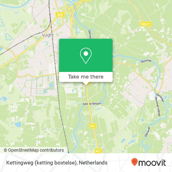 Kettingweg (ketting boxtelse), 5261 Vught map