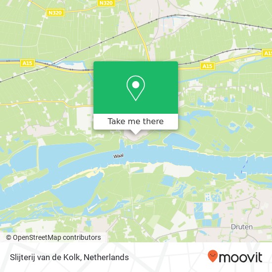 Slijterij van de Kolk map