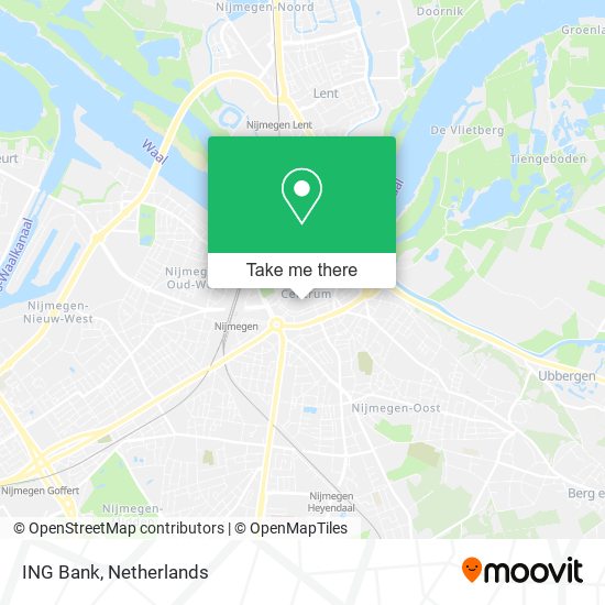 ING Bank map