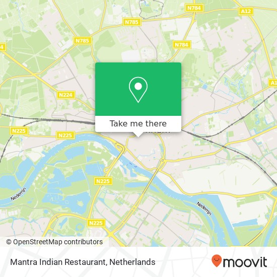 Mantra Indian Restaurant, Janslangstraat 15 map