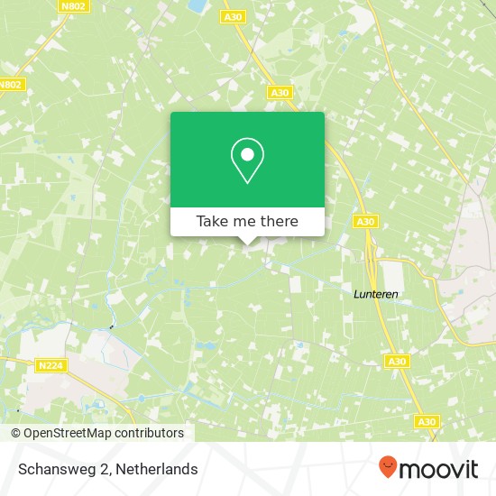 Schansweg 2, 6741 NC Lunteren map