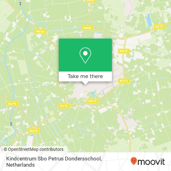 Kindcentrum Sbo Petrus Dondersschool, De Stroom 15 map