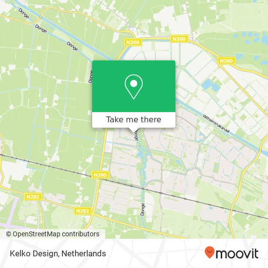 Kelko Design, Riethovenerf Karte