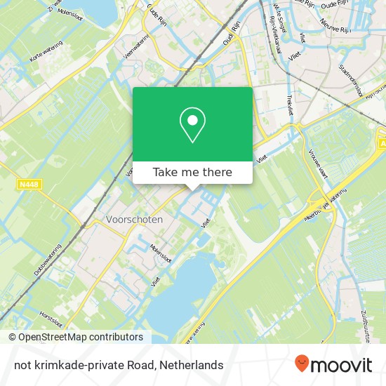 not krimkade-private Road, not krimkade-private Rd, 2251 Voorschoten, Nederland map