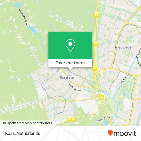 Kaas, De Clinckhoeff 10A map