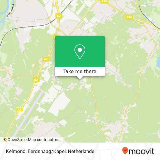 Kelmond, Eerdshaag/Kapel Karte