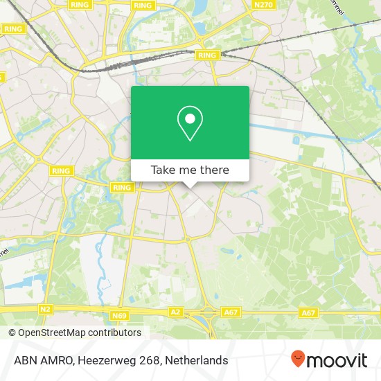 ABN AMRO, Heezerweg 268 Karte