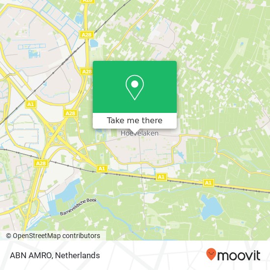 ABN AMRO, Westerdorpsstraat 12 map