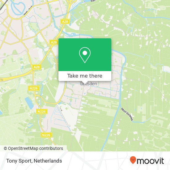 Tony Sport, De Brouwerij 8 Karte