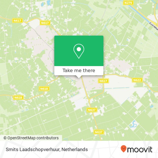 Smits Laadschopverhuur, Chopinstraat 40 map