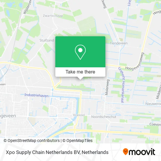 Xpo Supply Chain Netherlands BV Karte