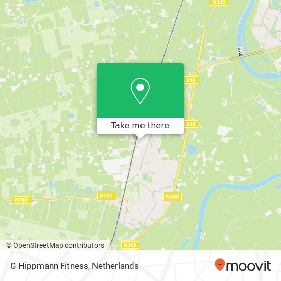 G Hippmann Fitness, Mercuriusweg 4 map