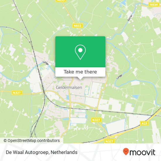 De Waal Autogroep, D.J. van Wijkstraat 9 map