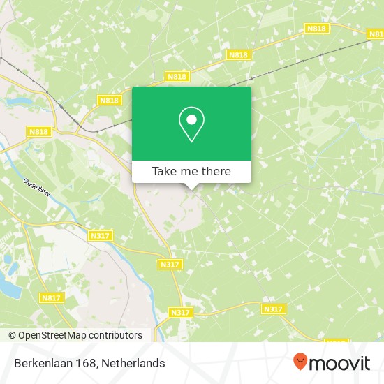 Berkenlaan 168, Berkenlaan 168, 7064 HV Silvolde, Nederland map