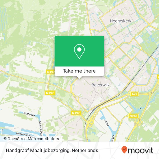 Handgraaf Maaltijdbezorging map