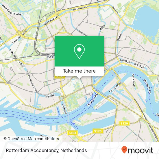 Rotterdam Accountancy, Westersingel 87 Karte