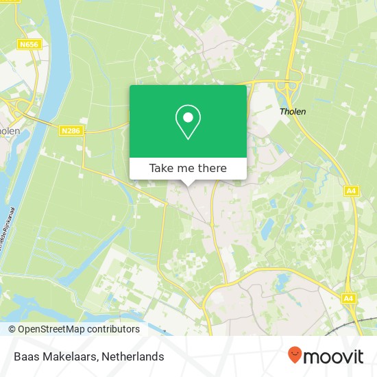 Baas Makelaars, Dorpsstraat 57 map