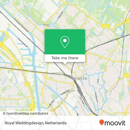 Royal Weddingdesign, Amsterdamsestraatweg 280 map