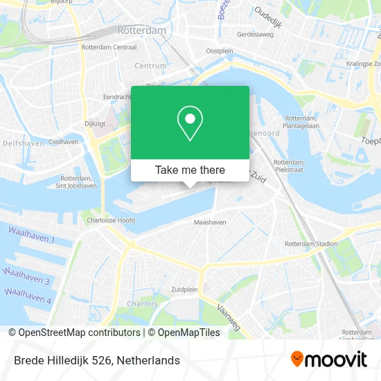 Brede Hilledijk 526 map