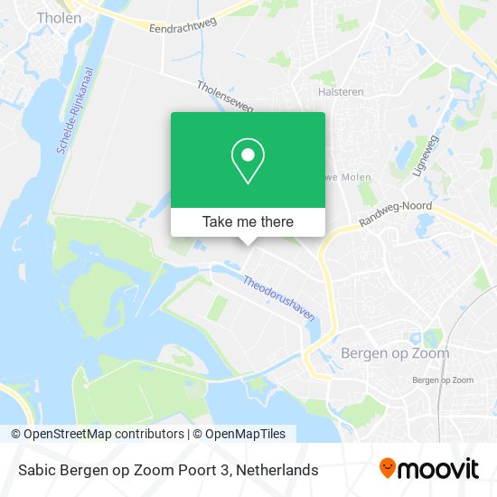 Sabic Bergen op Zoom Poort 3 map