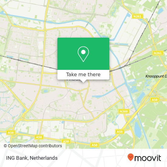 ING Bank, Heuvelstraat 33 map