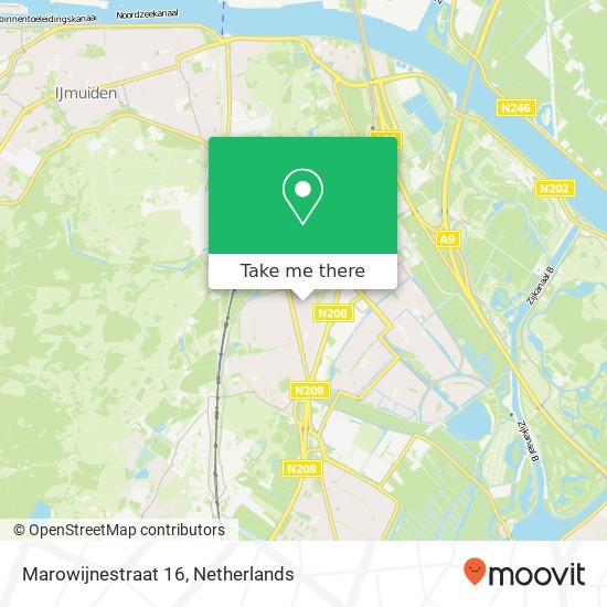 Marowijnestraat 16, 2071 VG Santpoort-Noord map