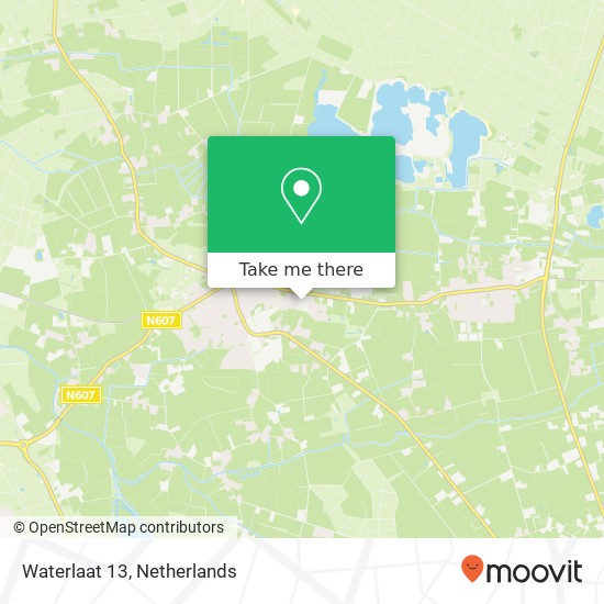 Waterlaat 13, 5761 Bakel map