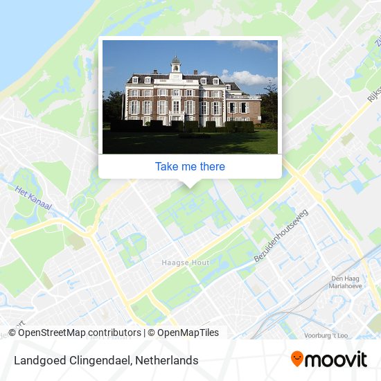 Landgoed Clingendael map