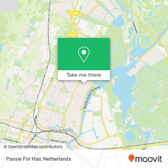 Passie For Hair, Padangstraat map
