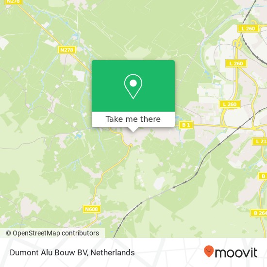 Dumont Alu Bouw BV, Tentstraat 83 map