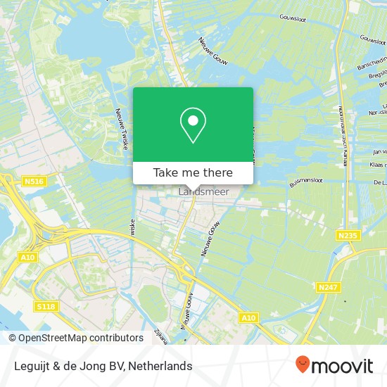 Leguijt & de Jong BV, Dorpsstraat 56A map