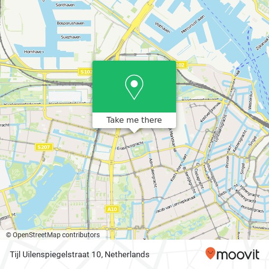 Tijl Uilenspiegelstraat 10, 1055 CK Amsterdam map