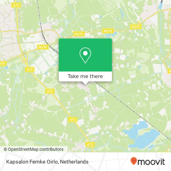 Kapsalon Femke Oirlo, Hoofdstraat 25B map