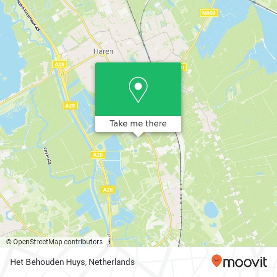 Het Behouden Huys, Rijksstraatweg 363A map