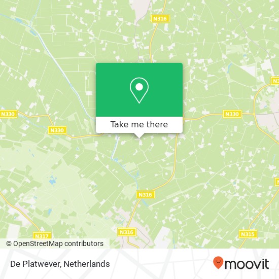 De Platwever map