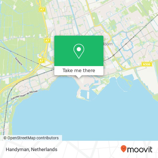 Handyman, Grote Noord 45 map