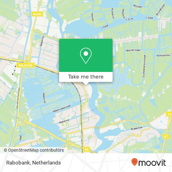 Rabobank, Plein 13 103 map