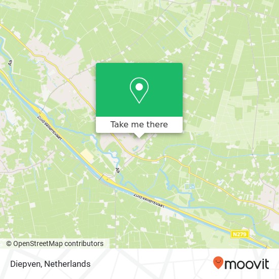Diepven, Diepven, 5258 Berlicum, Nederland map