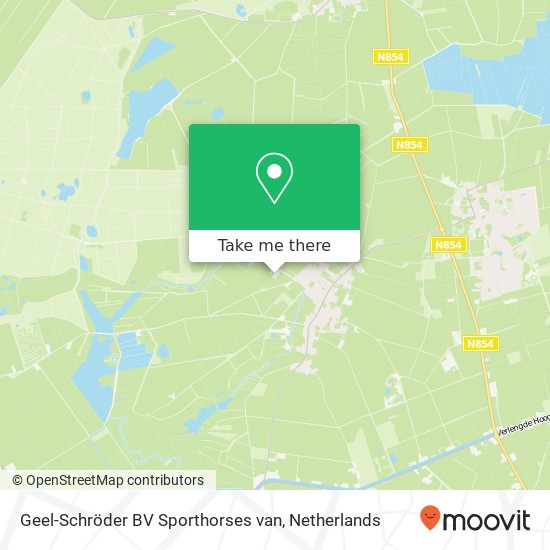 Geel-Schröder BV Sporthorses van, Tilweg 17A map