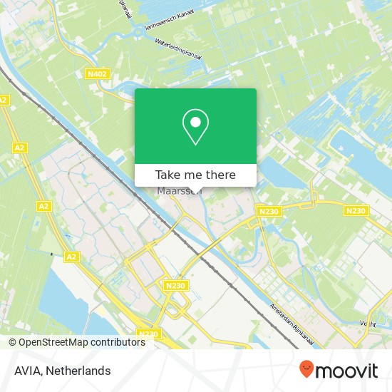 AVIA, Binnenweg 41 map