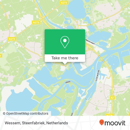 Wessem, Steenfabriek map