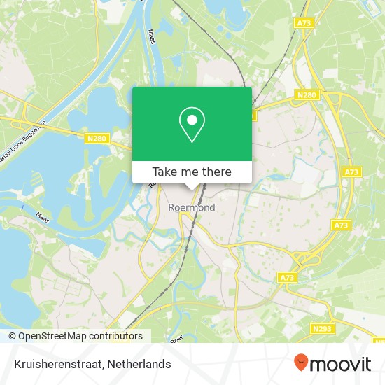 Kruisherenstraat, 6041 GN Roermond Karte