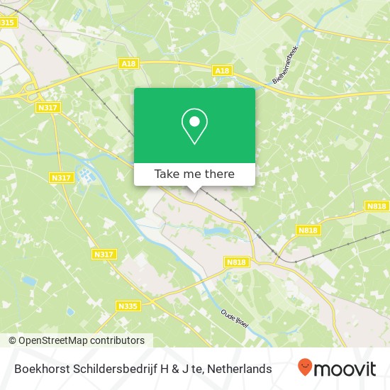 Boekhorst Schildersbedrijf H & J te, Hoofdstraat 11 map