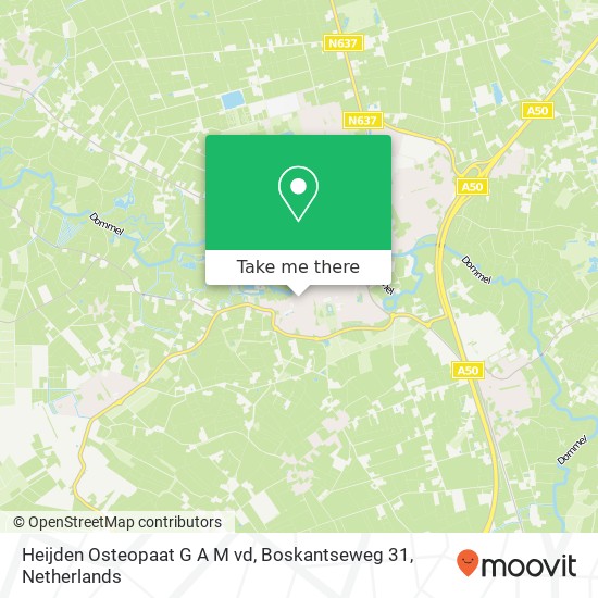 Heijden Osteopaat G A M vd, Boskantseweg 31 map