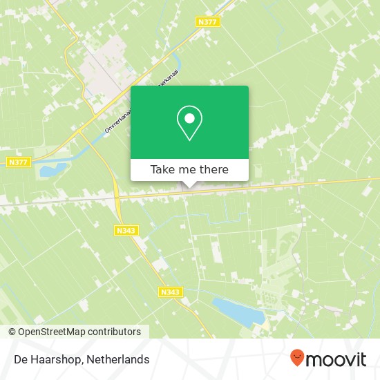 De Haarshop, Anerweg-Noord 12A map