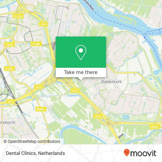 Dental Clinics, Goudenregenplantsoen 201 map