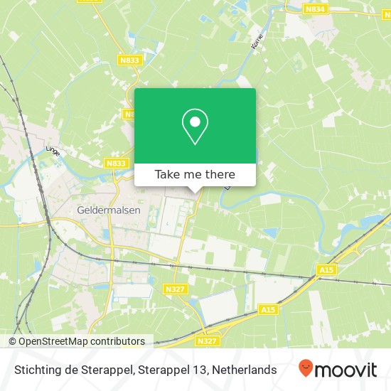 Stichting de Sterappel, Sterappel 13 Karte