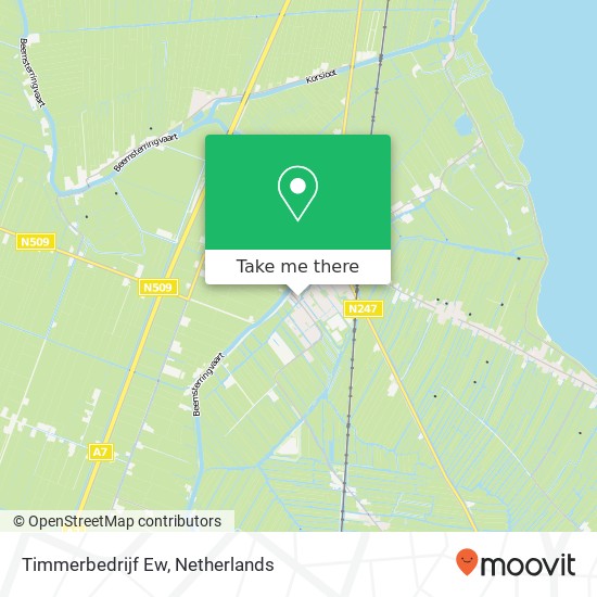 Timmerbedrijf Ew map