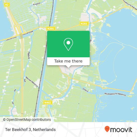 Ter Beekhof 3, 3632 BK Loenen aan de Vecht map